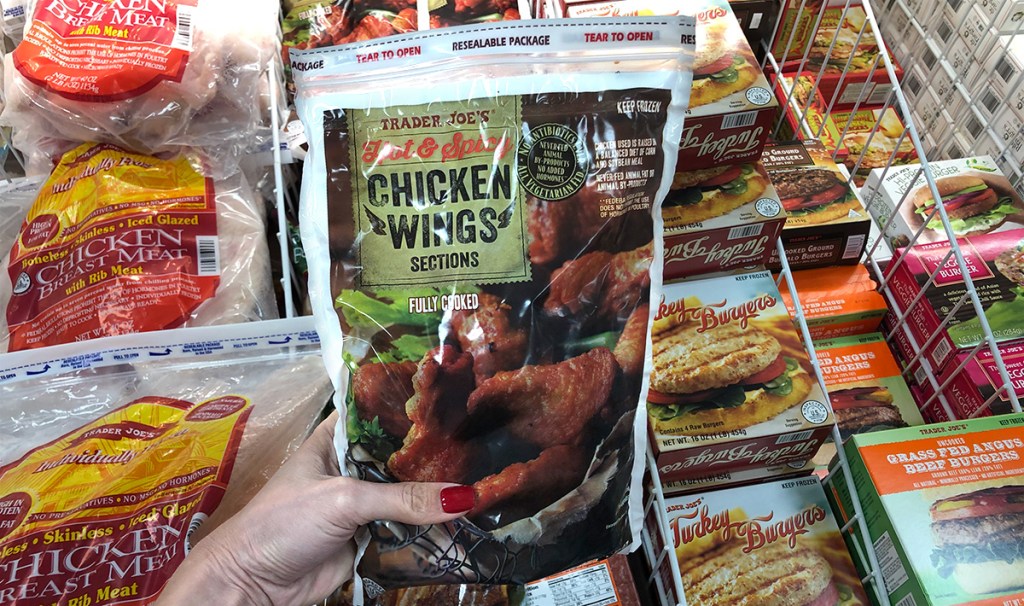 trader joe's frozen chicken wings