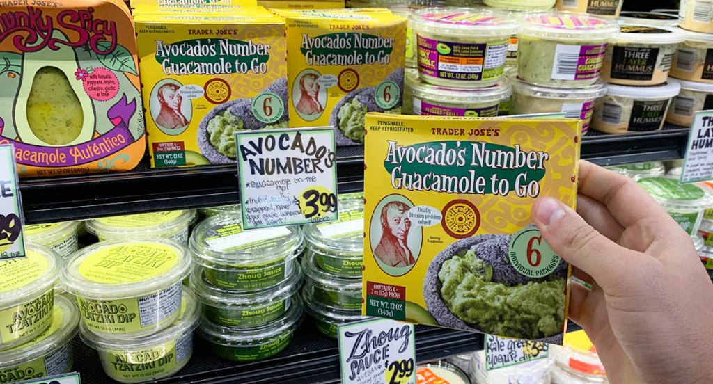 trader joe's avocado's number guacamole to go