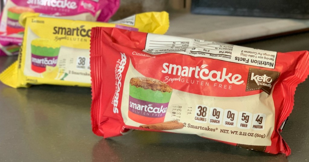 smartcake packages on kitchen counter 