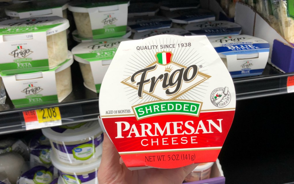 Frigo cheeses at Walmart