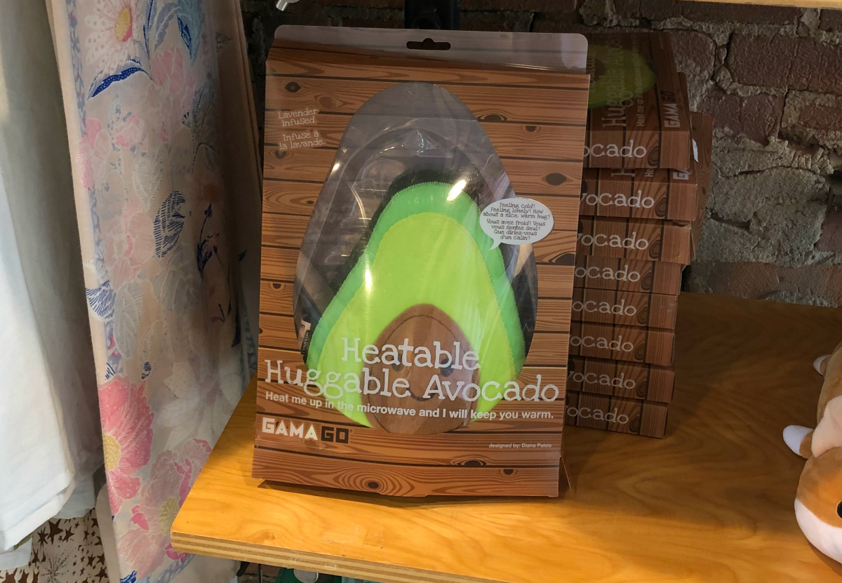 Heatable huggable clearance avocado