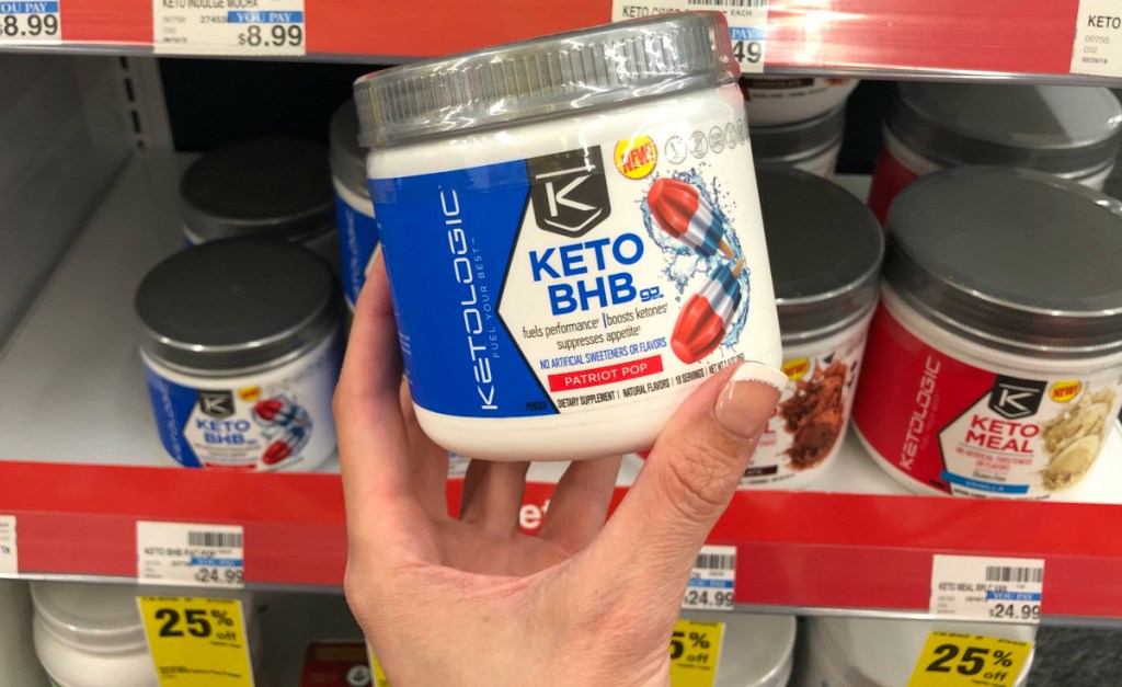 Ketologic Fuel Your Best Keto Logic BHB Powder - Patriot Pop