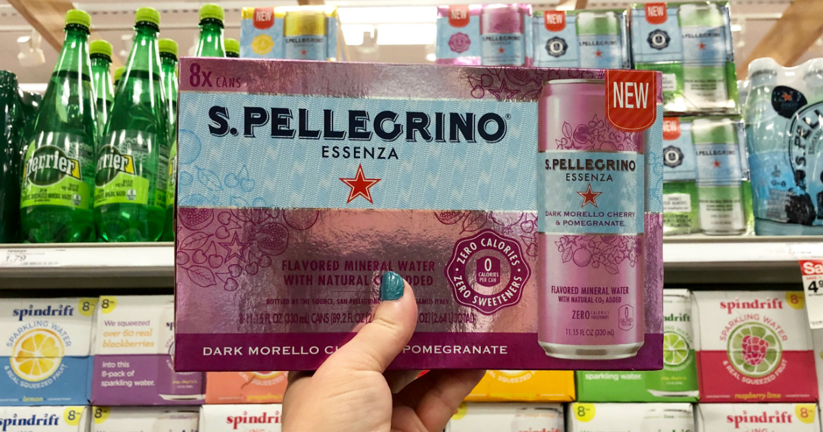 Rare San Pellegrino Mineral Water Coupon + Target Deal | Hip2Keto