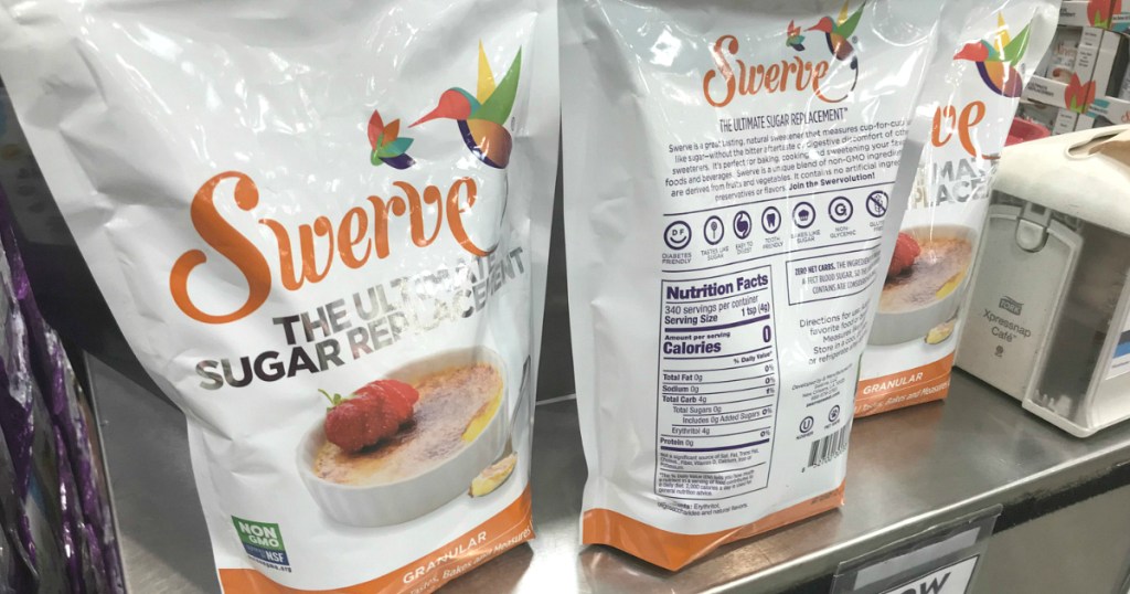 bag of Swerve sugar replacement at Costco