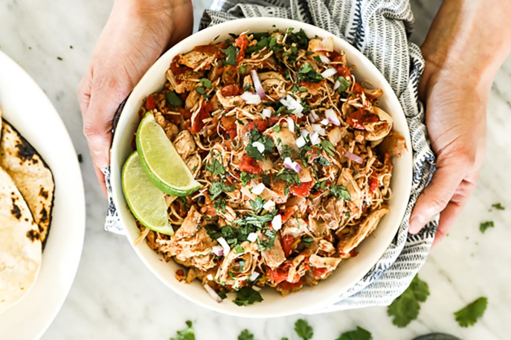 chicken tinga dish by Real Simple Good