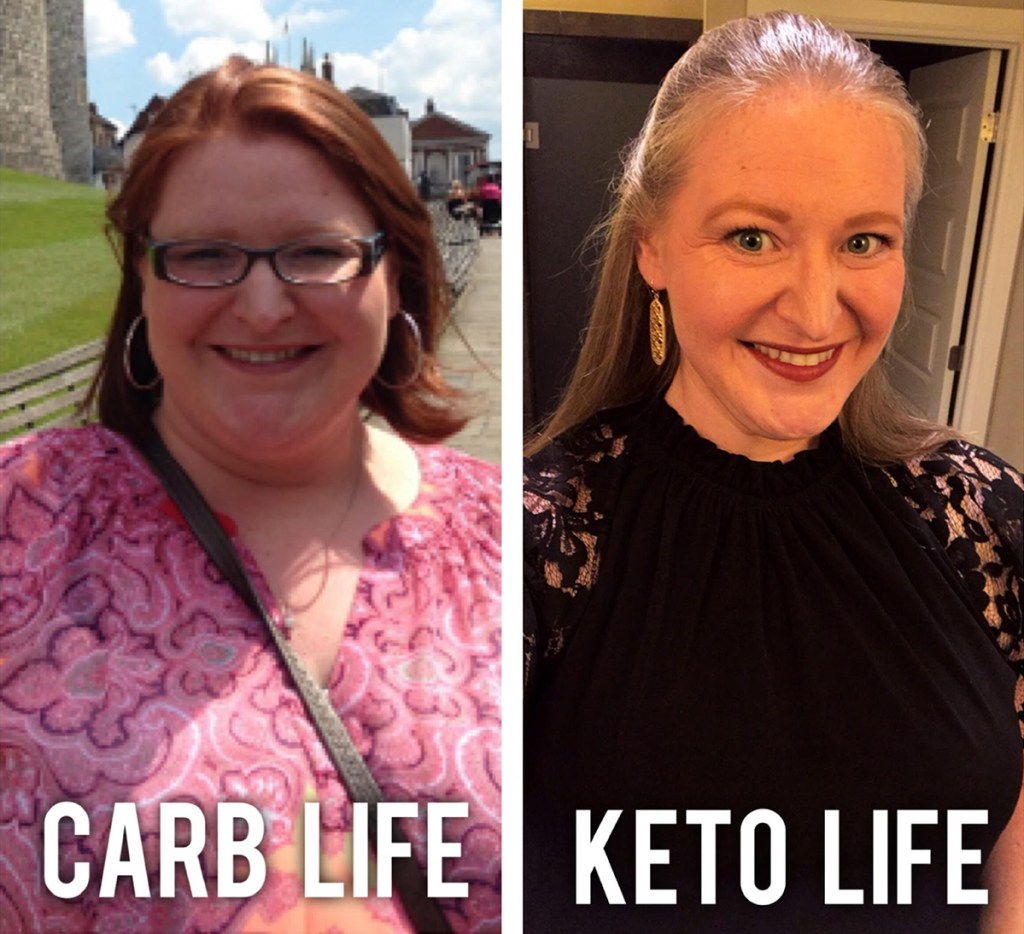 ek blair before and after keto