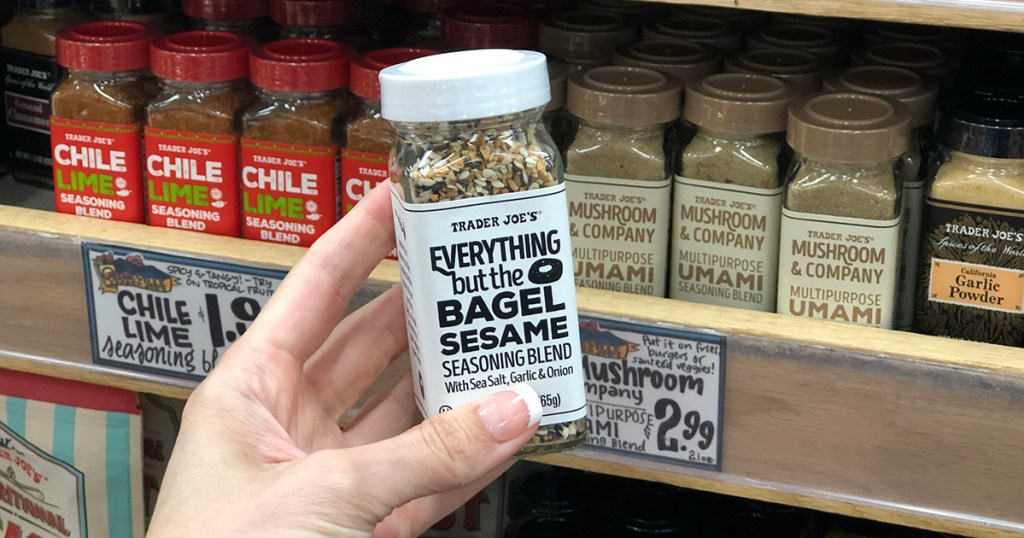 everything but the bagel seasoning blend from trader joe's