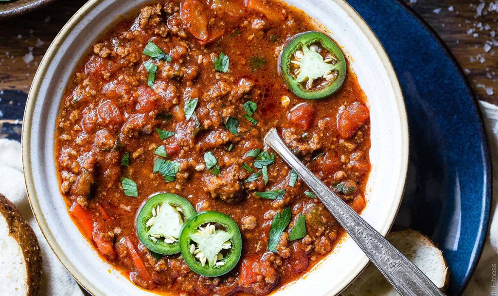 instant pot chili from Food Faith Fitness