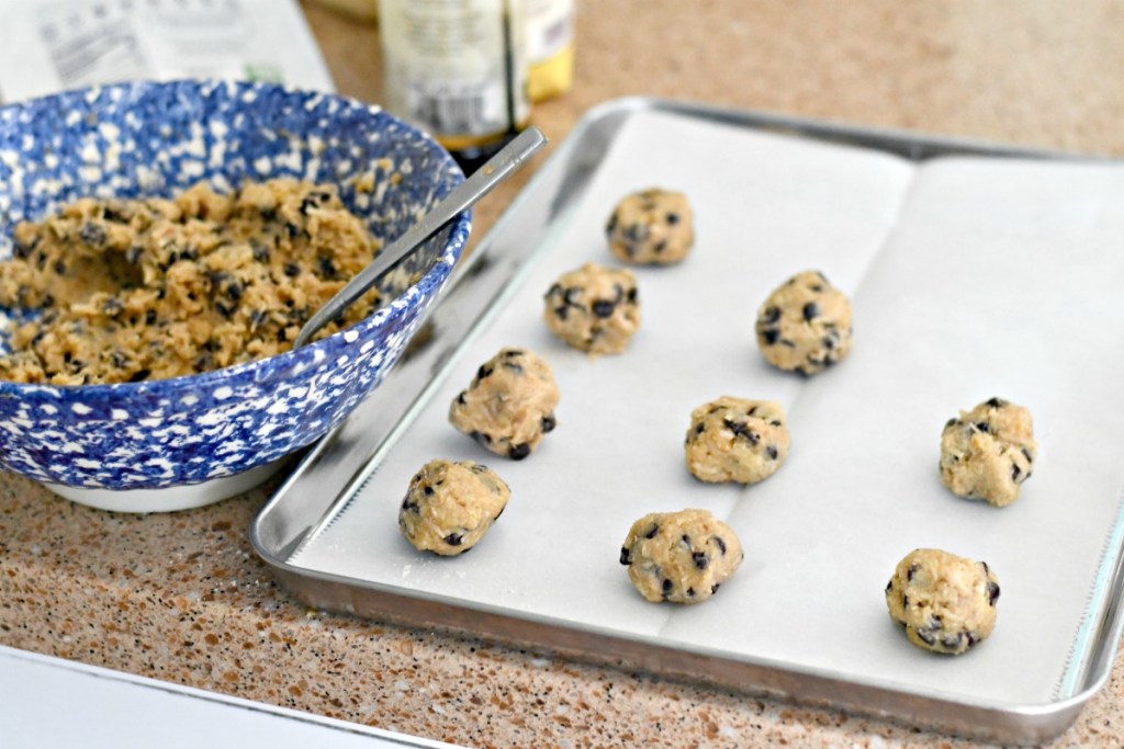 rolling keto coconut cookies