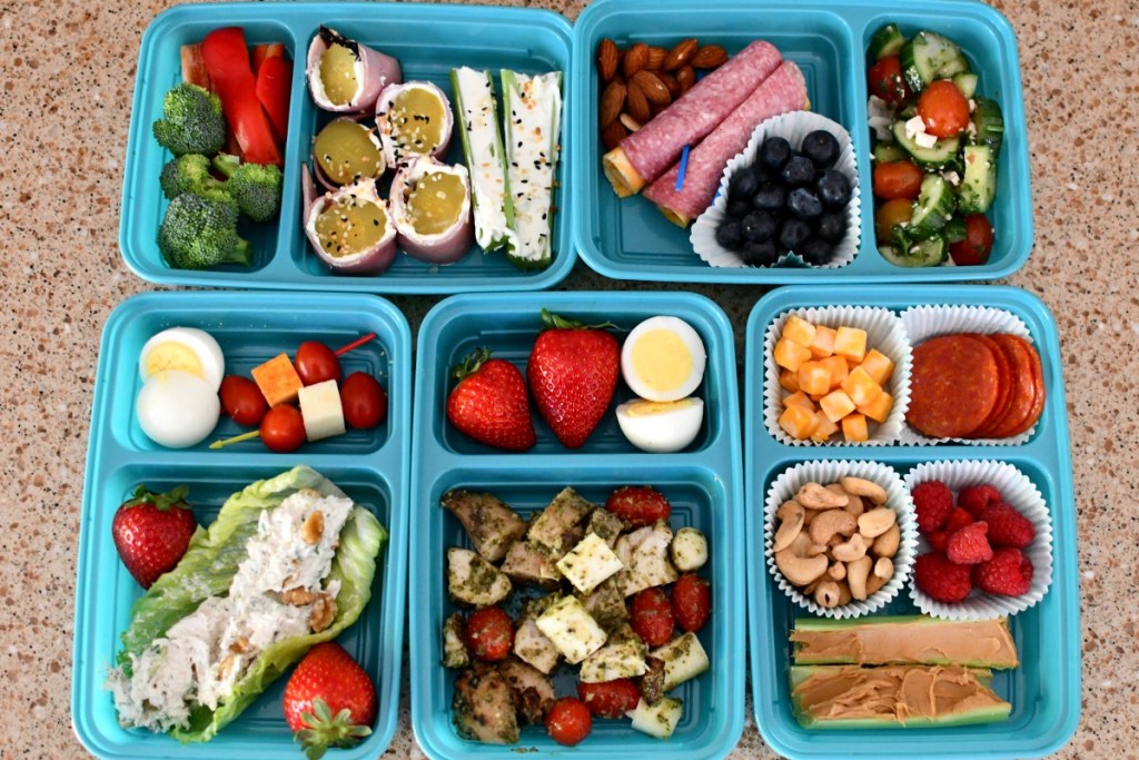 5 Days of Easy Keto School Lunch Ideas for Kids | Hip2Keto
