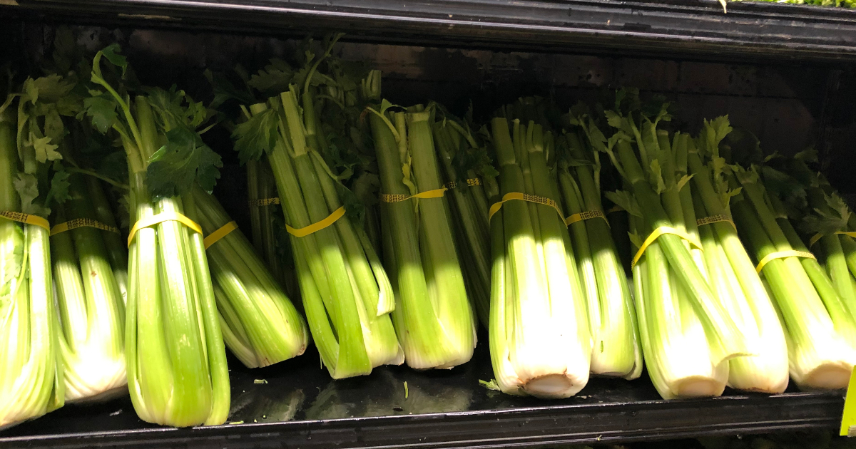 celery at the market