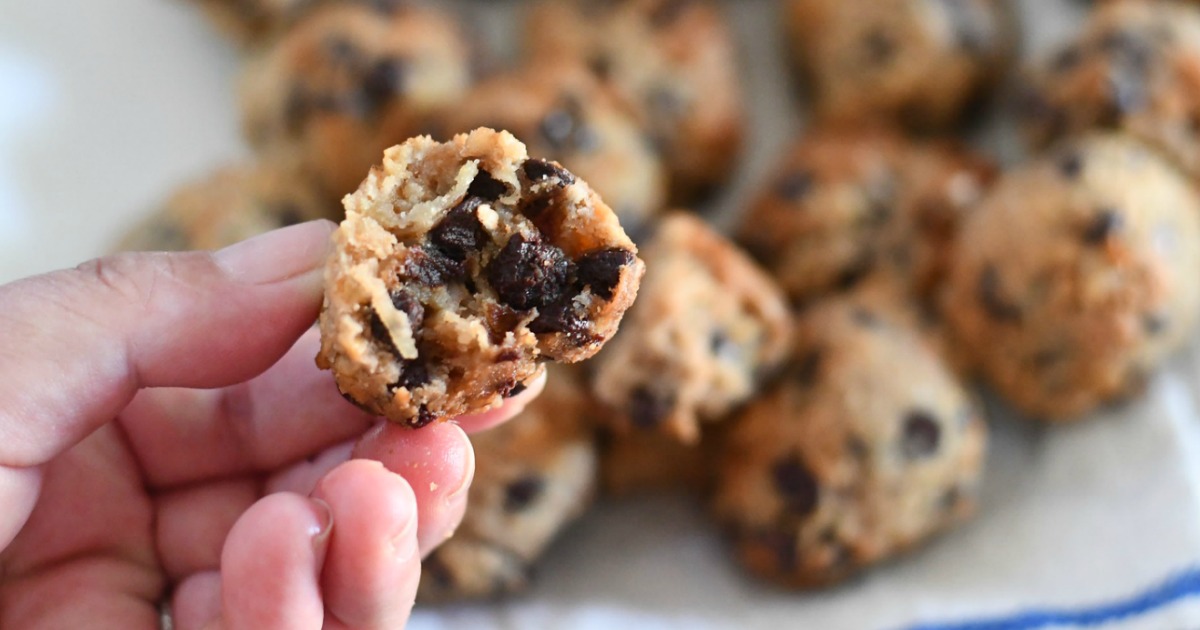 Keto Coconut Chocolate Chip Cookies, Easy Dessert Recipe Hip2Keto
