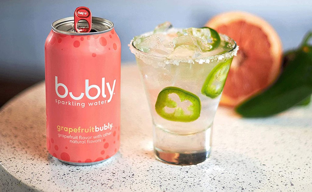 bubly sparkling water can