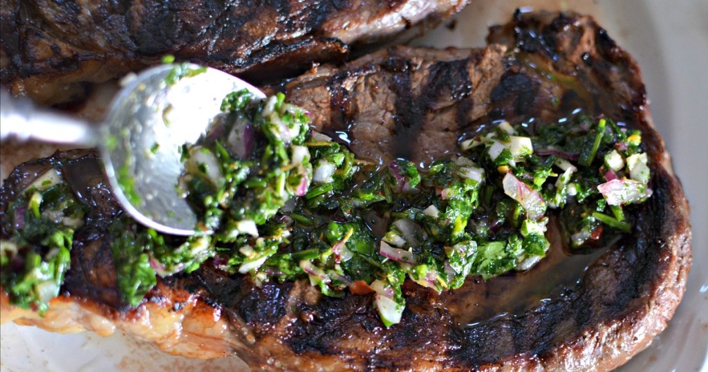 chimichurri-sauce-drizzled-over-steak