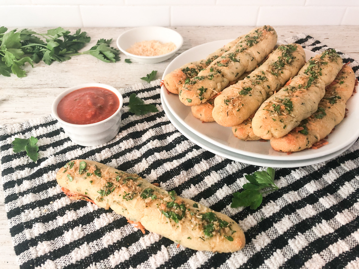 The Best LowCarb Keto Breadsticks Recipe Hip2Keto