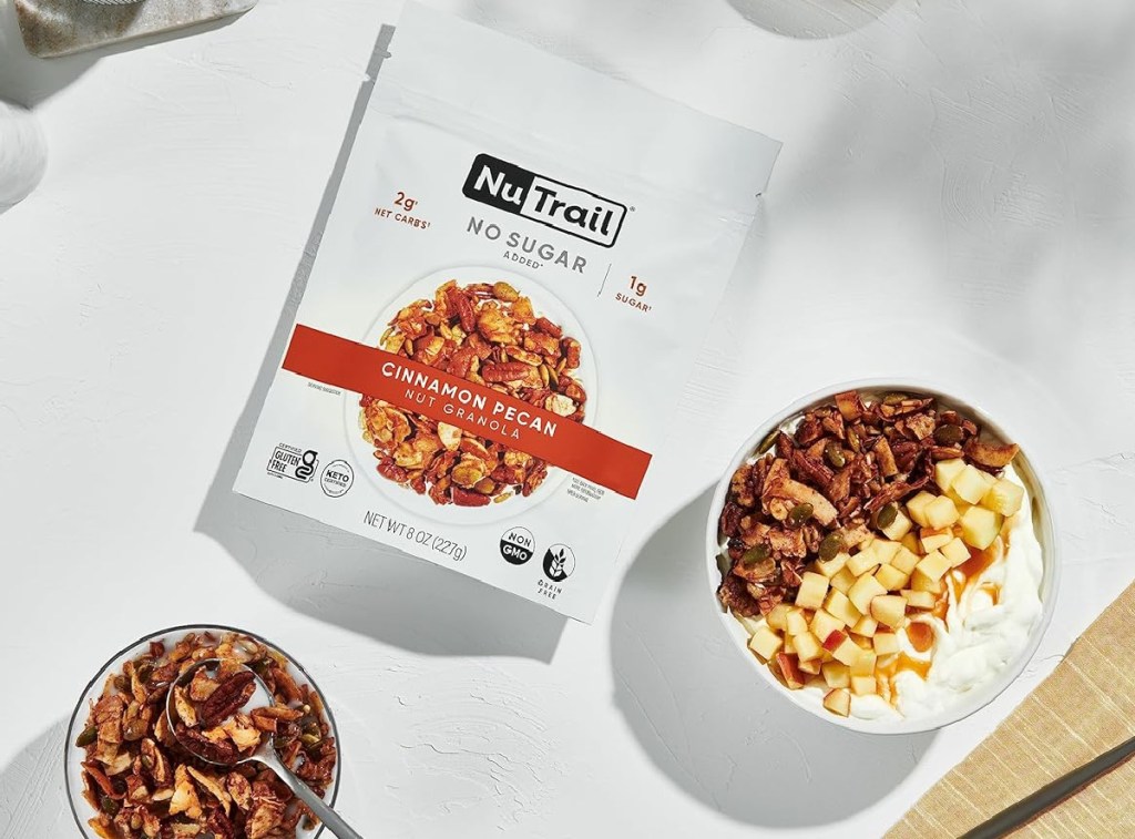 NuTrail Cinnamon Pecan Granola