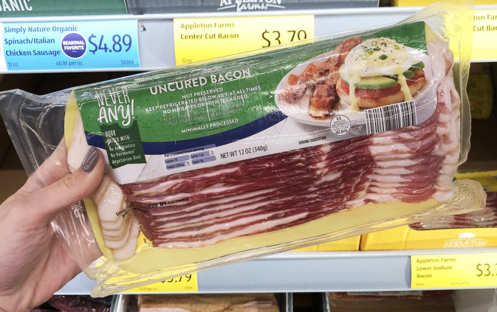 Aldi Uncured Bacon