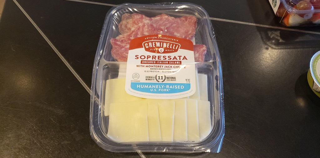 sopressata and cheese at starbucks