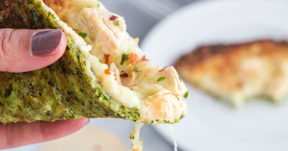 Keto Broccoli Pizza Crust Recipe-image