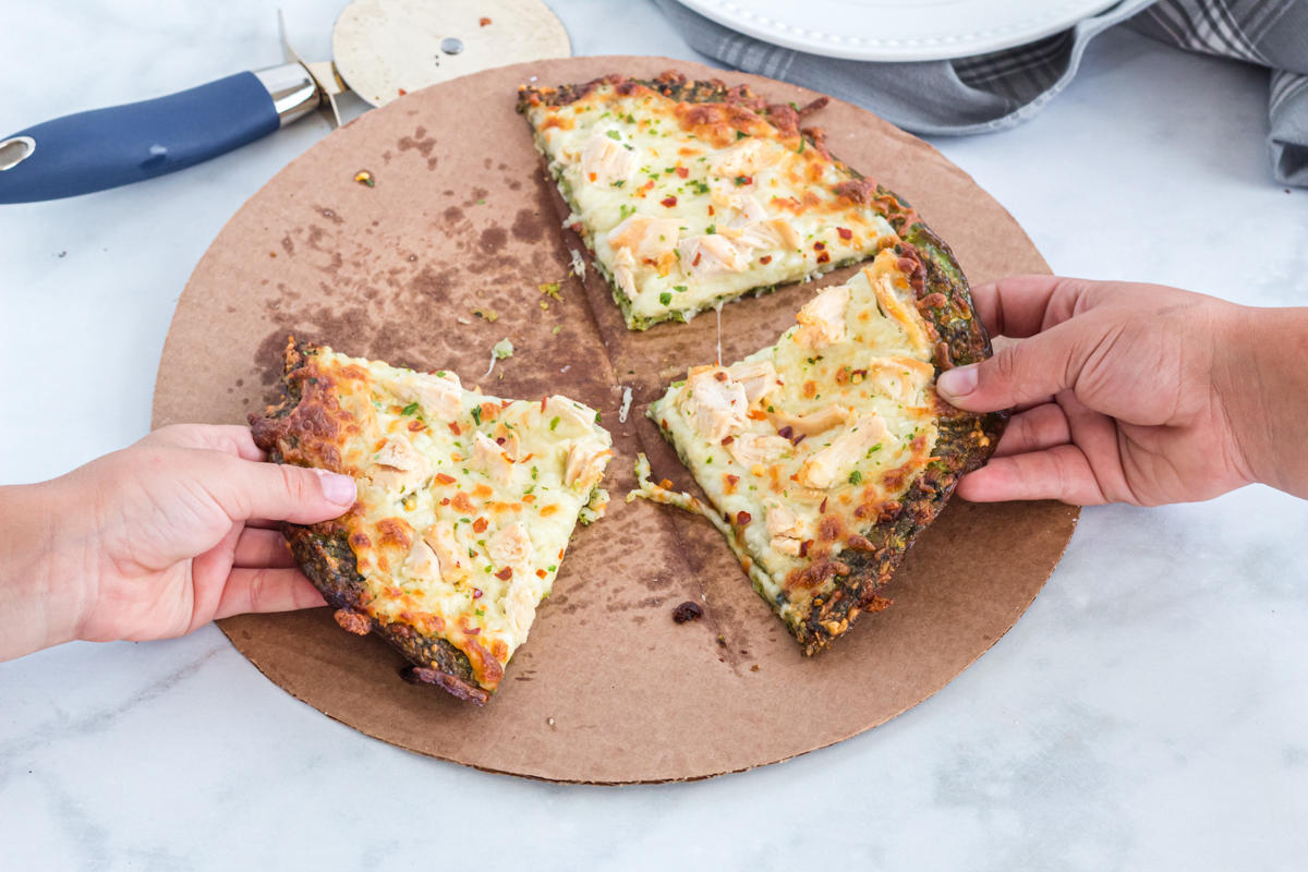 Keto Broccoli Pizza Crust Recipe | Nut-Free & Gluten-Free