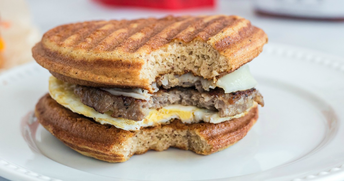 Mcdonald S Sausage Mcgriddle Breakfast Sandwich Keto Copycat Recipe Mcdonald S Sausage Mcgriddle Breakfast Sandwich Keto Copycat Recipe