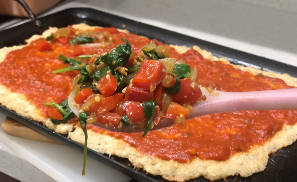 Keto Italian Sausage Crust Pizza Recipe Review & Video