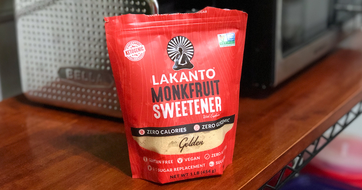 Lakanto monk fruit sugar alternative