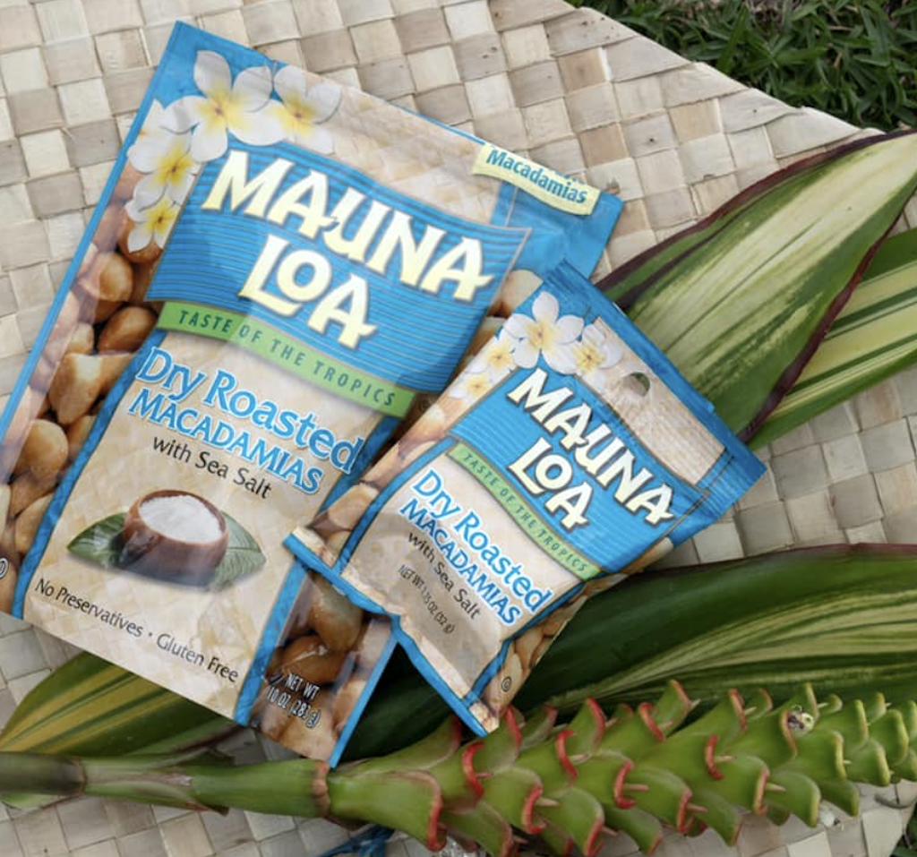 mauna loa dry roasted macadamias