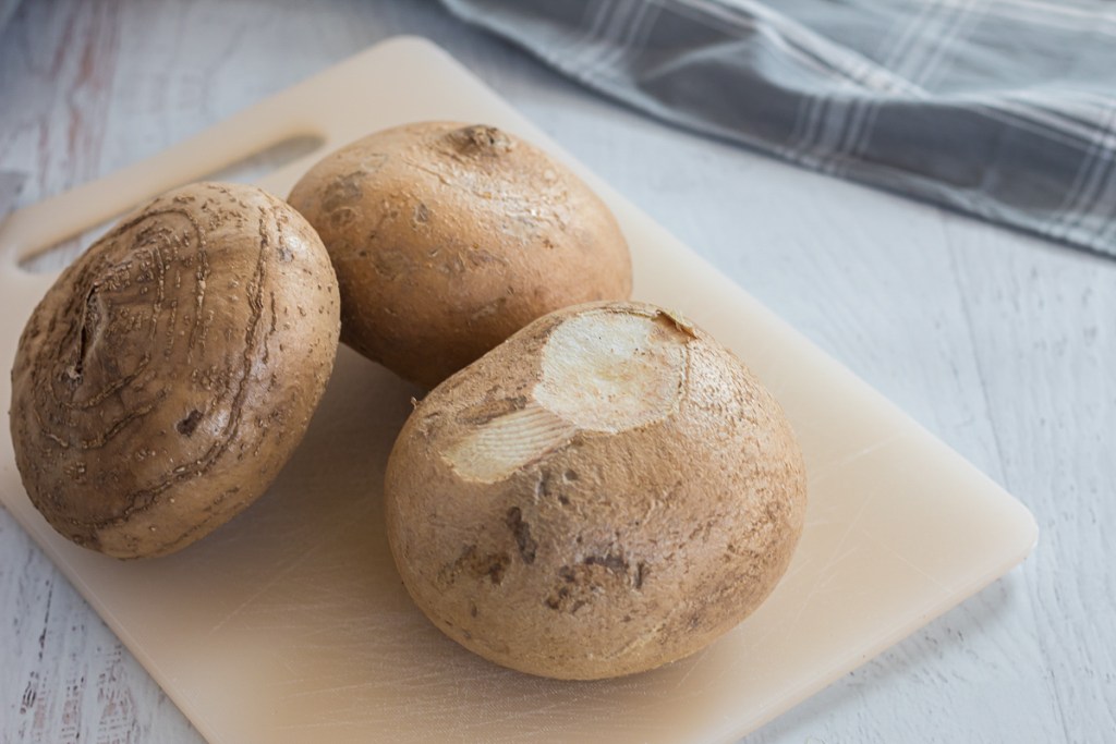 3 large jicama's