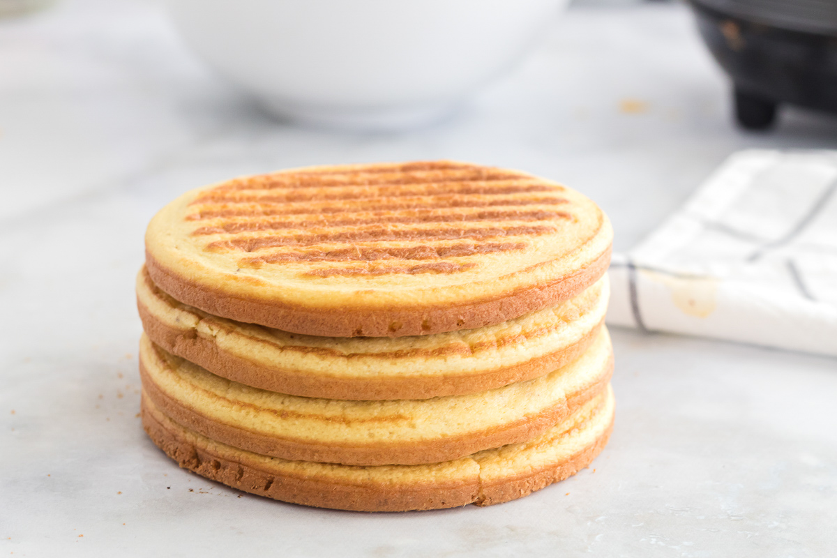 4 pieces of keto wonder bread chaffle