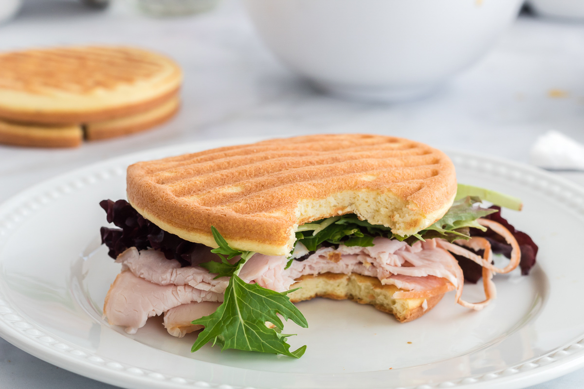 This Keto Wonder Bread Chaffle Recipe Contains No Cheese!