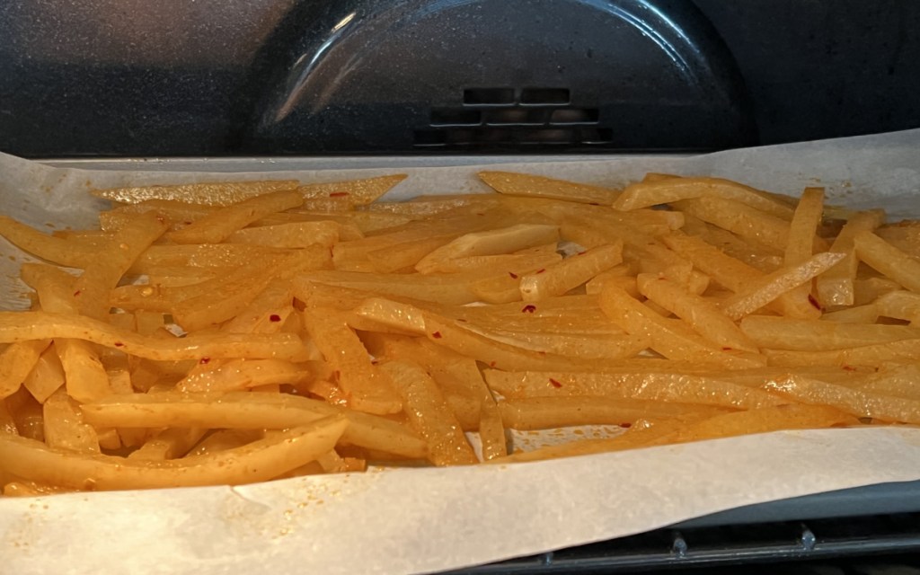 keto french fries in oven