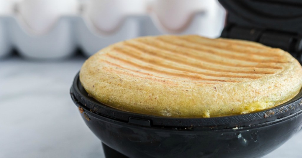 This Keto Chaffle Tastes Like Wonder Bread Contains No Cheese