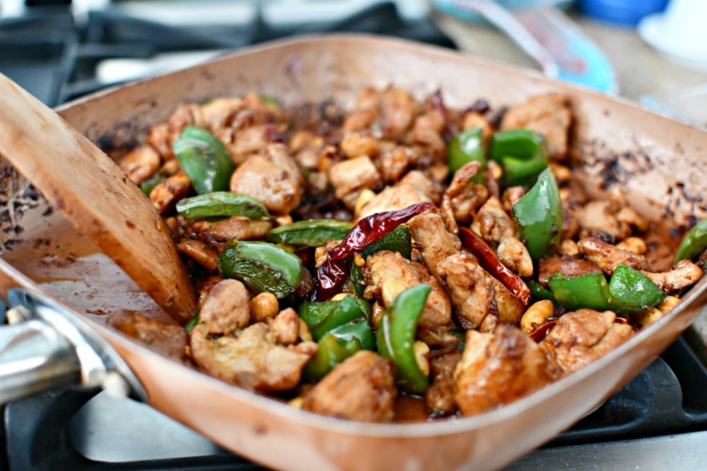 skillet of keto kung pao