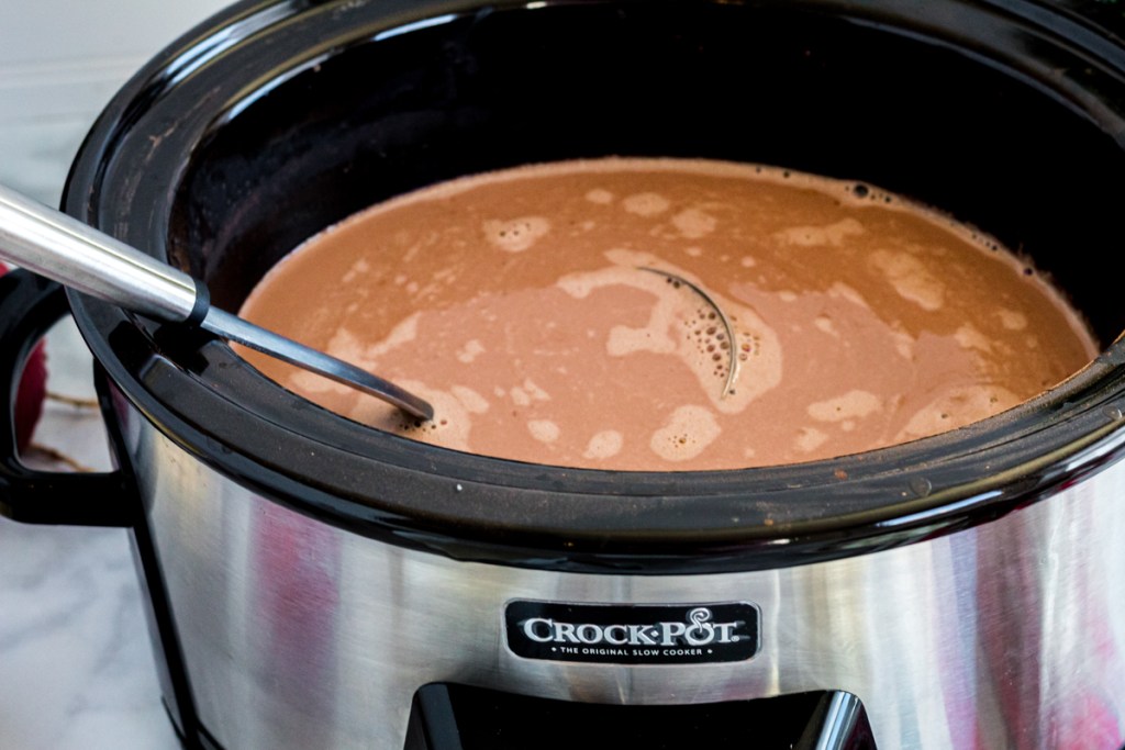 keto hot chocolate in slow cooker