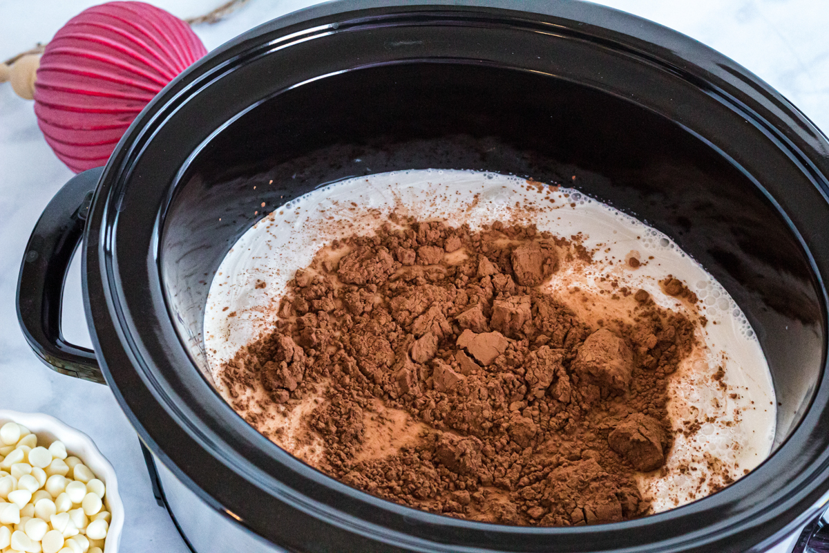 cocoa powder in slow cooker
