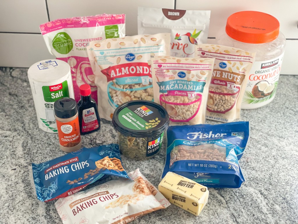 keto granola bar ingredients 