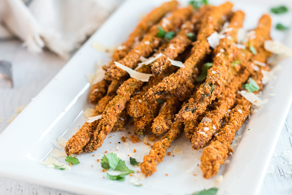 parmesan garlic aspargus fries