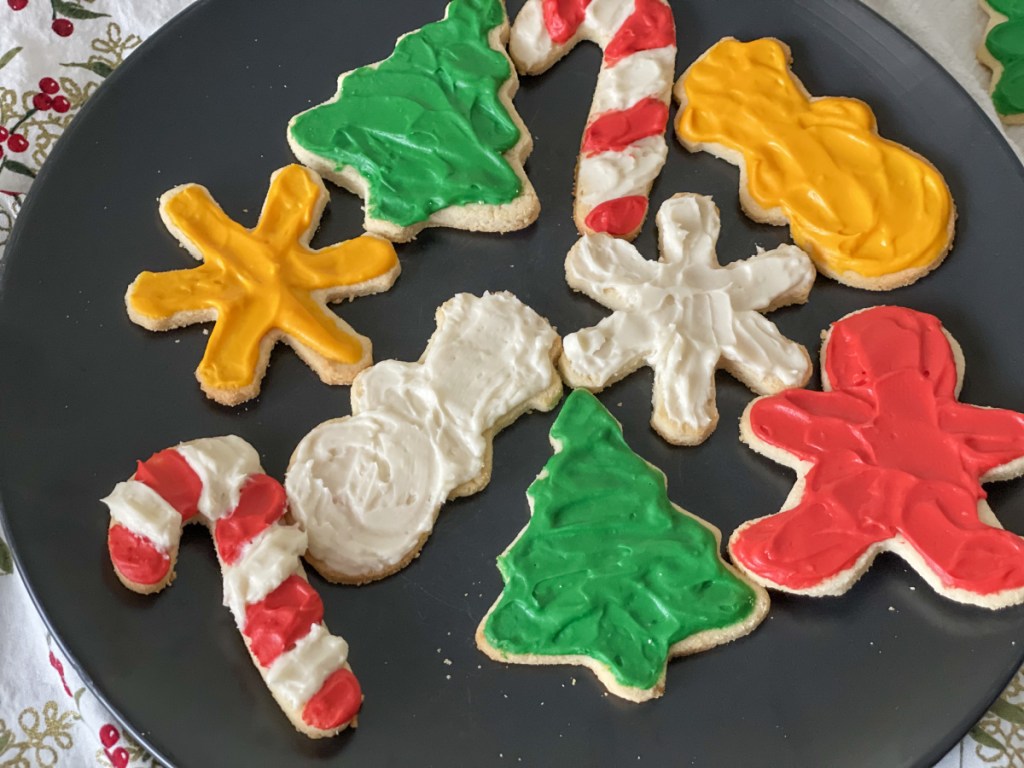 frosted soft keto sugar cookies