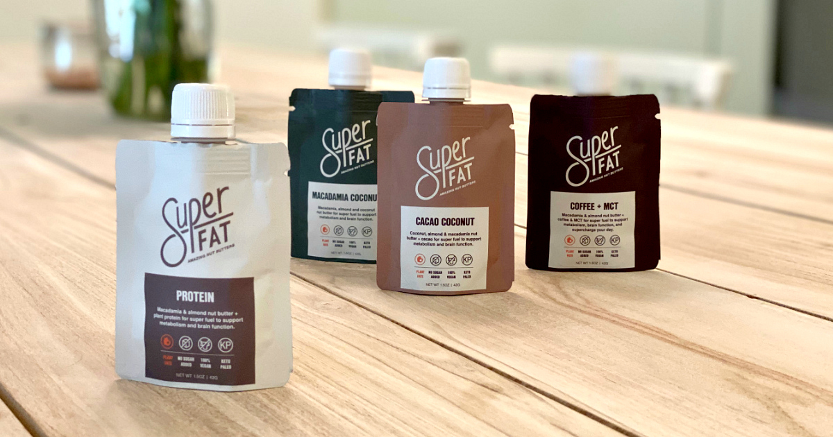 SuperFat Keto Nut Butters Portable Snacks | Exclusive Promo Code