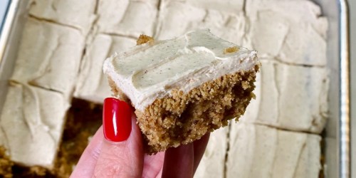 Best Ever Keto Spice Cake with Cream Cheese Frosting