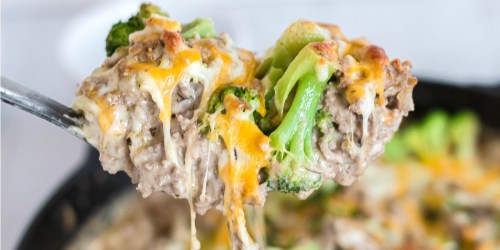 Cheesy Keto Ground Beef Casserole w/ Broccoli | Family-Favorite Recipe!