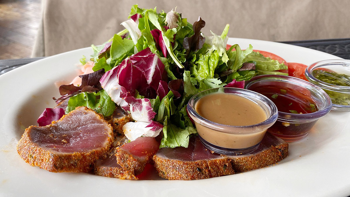 Ahi Tuna Carpaccio Cheesecake Factory Seared Tuna Tataki Salad