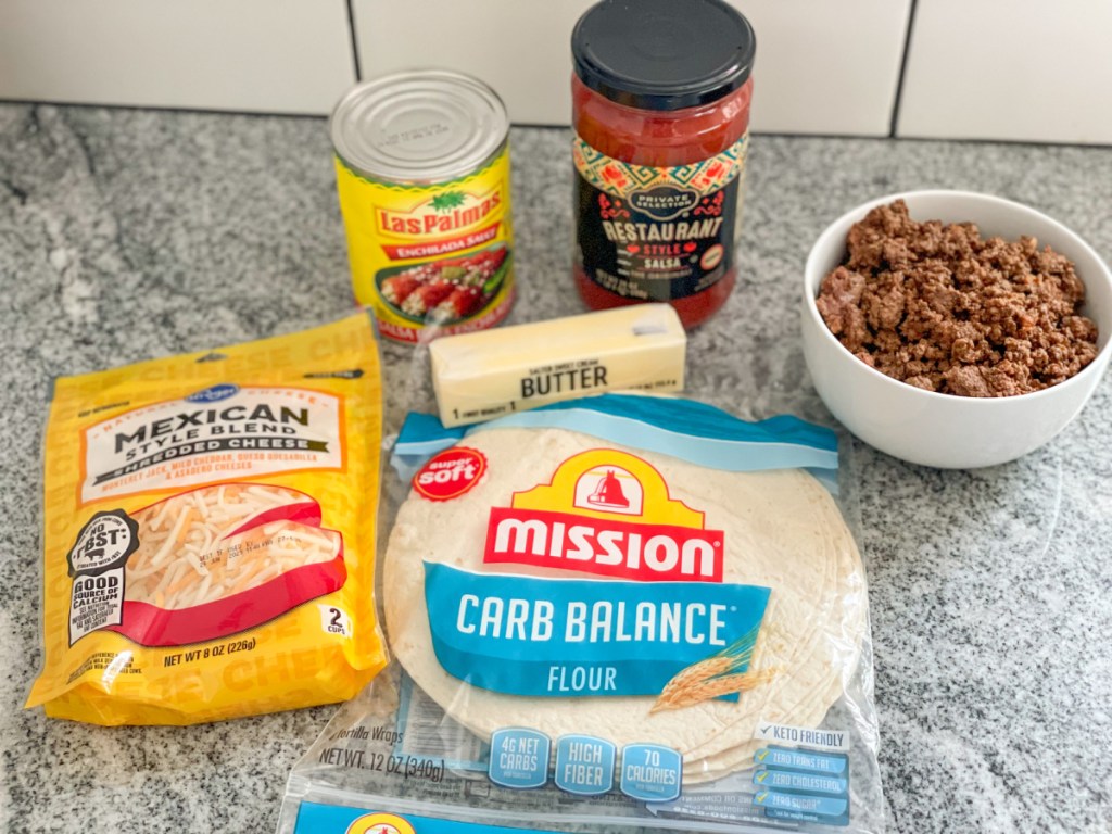 Keto chimichanga ingredients