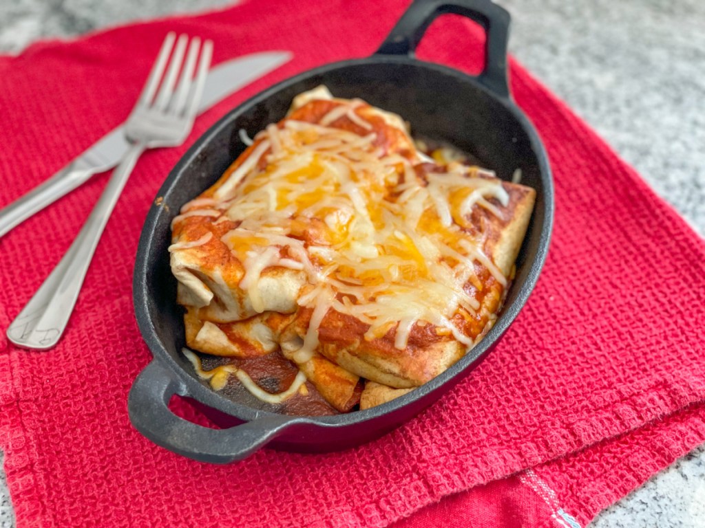 baked keto chimichangas