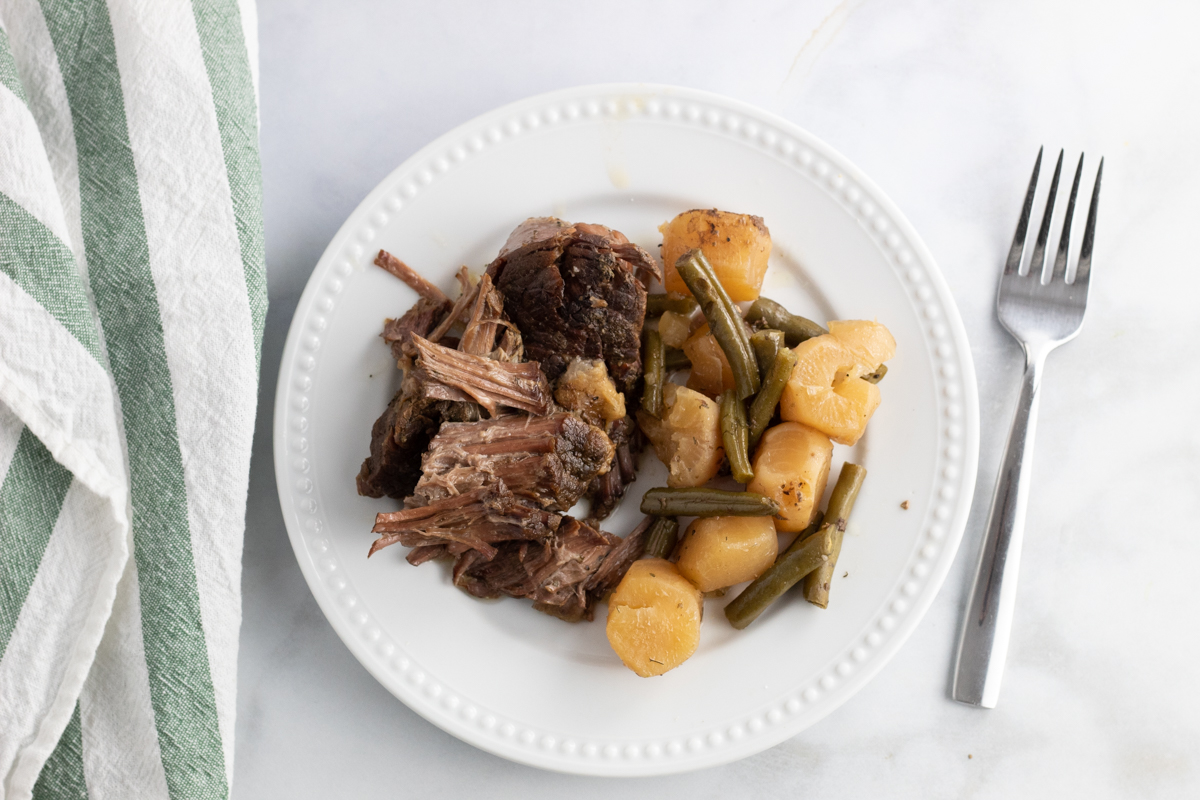 Keto pot roast discount with radishes instant pot