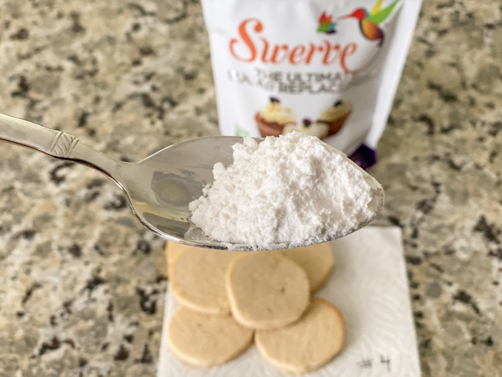 keto sweeteners taste test Swerve Confectioners spoonful