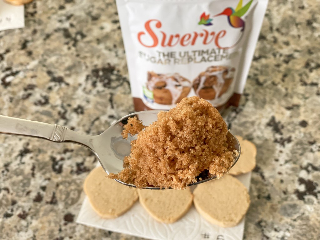 keto sweeteners taste test Swerve brown spoonful