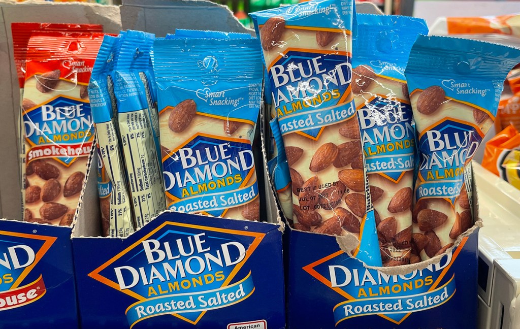 blue diamond almonds