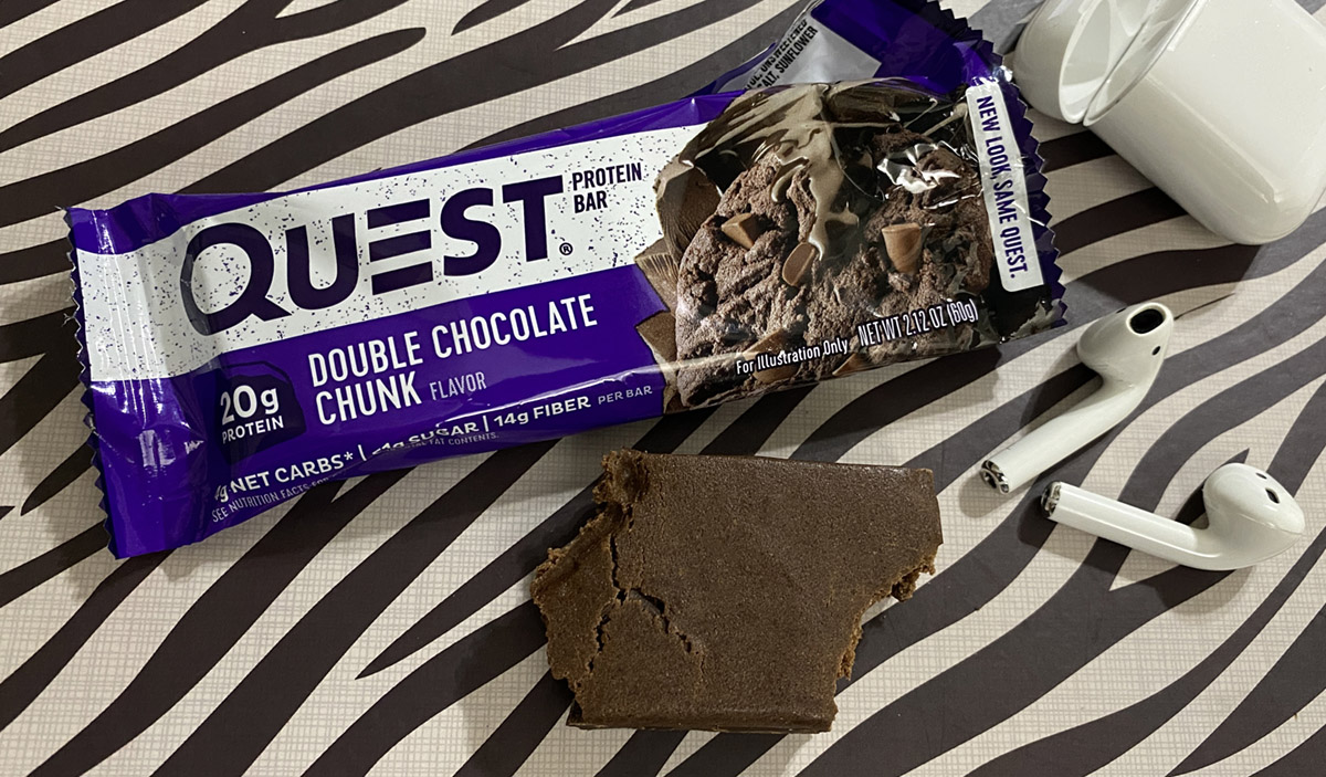 double chocolate chunk quest bar
